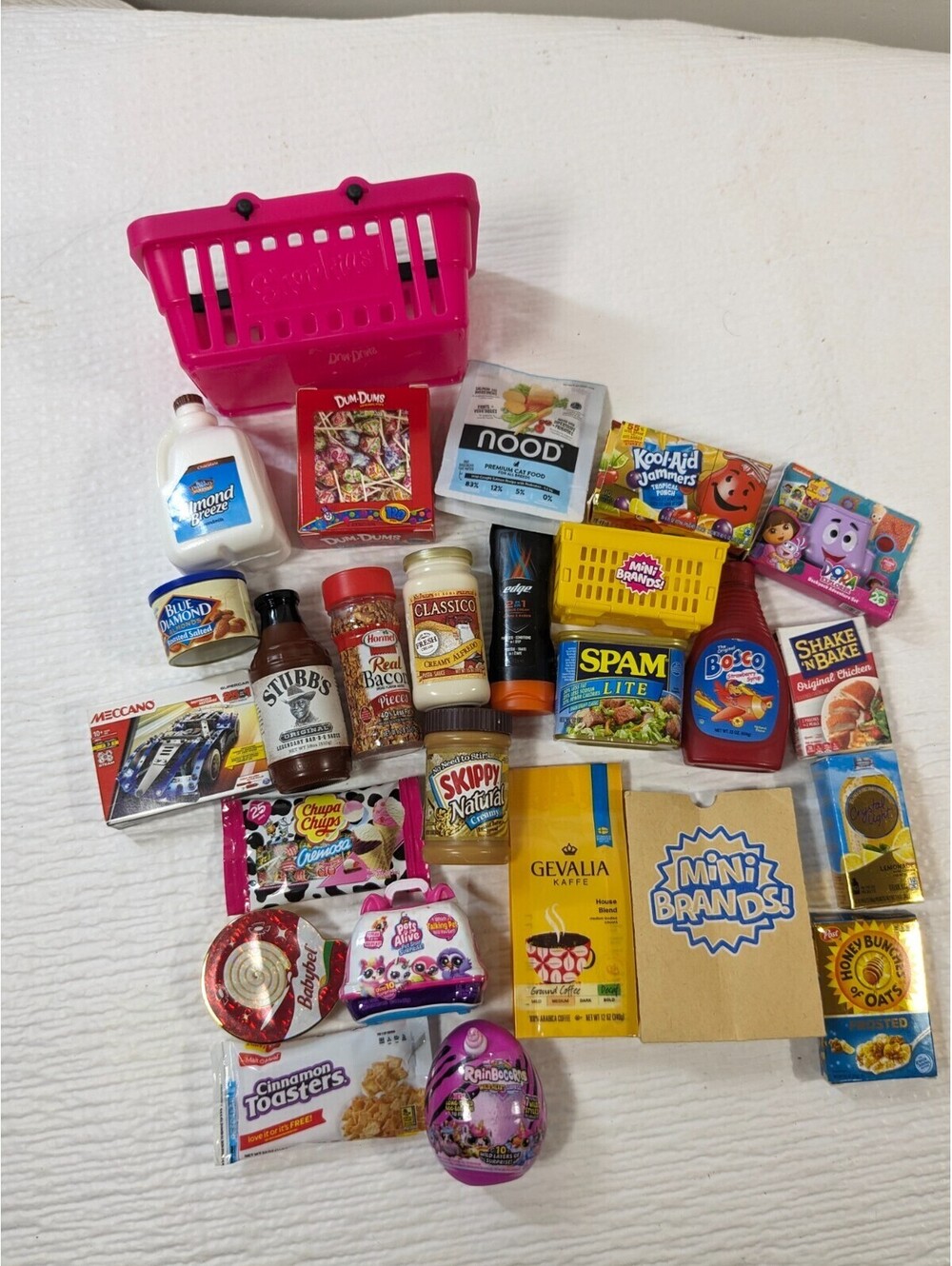 ZURU 5 Surprise Mini Brands Food set 25 lot grocery supermarket dollhouse toys